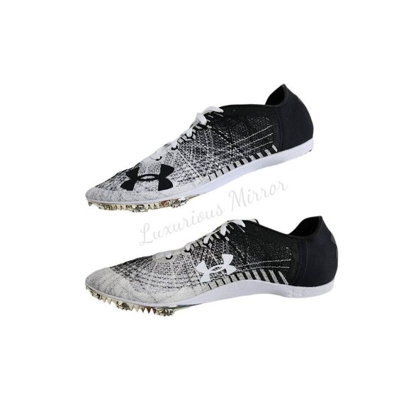 Under Armour Track Shoes Speedform Miler Spikes 2 White 3000020-101 Mens 11M New - Picture 1 of 7